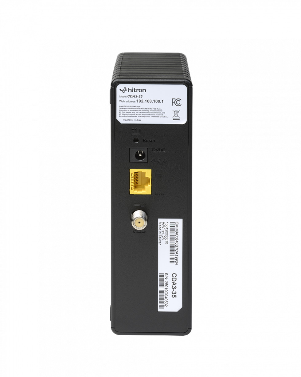 DOCSIS 3.0 Cable Modem | CDA3-35| Hitron Americas