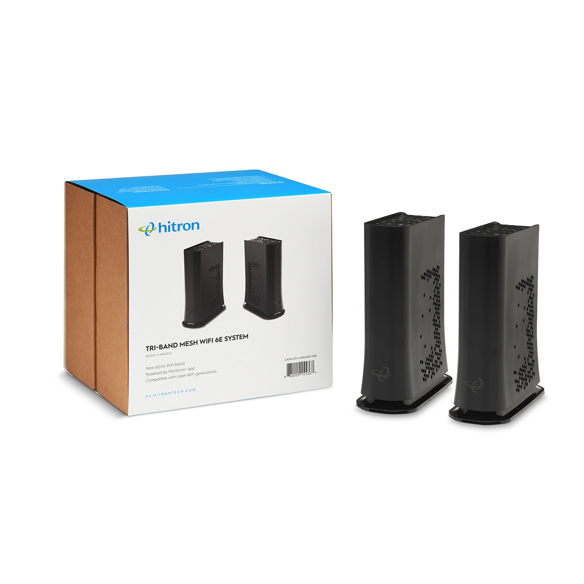 ARIA3411 | WiFi 6E Mesh System available at Retail | Hitron